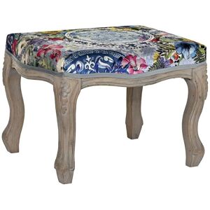 Ławka DKD Home Decor - Wielobarwna Kwiatowa Nowoczesna - 58x47,5x41 cm Ławka DKD Home Decor - Wielobarwna Kwiatowa Nowoczesna - 58x47,5x41 cm