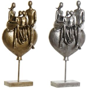 DKD HOME DECOR Resin Figurines - Multicolor Decor - 2 pcs DKD HOME DECOR Resin Figurines - Multicolor Decor - 2 pcs