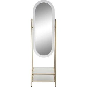 DKD Home Decor Specchio a Colonna - 51x175x40cm - Metallo Dorato MDF Glam DKD Home Decor Specchio a Colonna - 51x175x40cm - Metallo Dorato MDF Glam