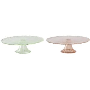 DKD Home Decor Kristallen Tafelstuk Set van 2 - Decoratie DKD Home Decor Kristallen Tafelstuk Set van 2 - Decoratie