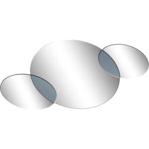 DKD Home Decor Black Modern Circles Wall Mirror - Wall mirror DKD Home Decor Black Modern Circles Wall Mirror - Wall mirror