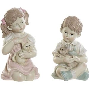 DKD Home Decor Resin Children - Decorative Figures - 14.5cm DKD Home Decor Resin Children - Decorative Figures - 14.5cm