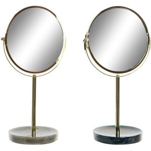 DKD Home Decor Magnifying Mirror - 18x13x32 cm - Metal Resin DKD Home Decor Magnifying Mirror - 18x13x32 cm - Metal Resin