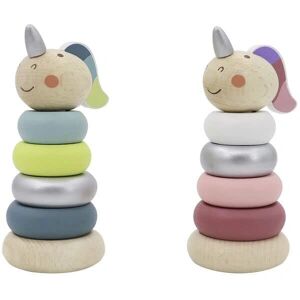 Décoration en Bois Licorne DKD - 2 pièces - 6x6x13.5cm - Figurines Décoratives - Publicité Décoration en Bois Licorne DKD - 2 pièces - 6x6x13.5cm - Figurines Décoratives - Publicité