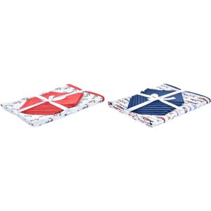 DKD Home Decor Red Blue White Table linen set - Table linen set DKD Home Decor Red Blue White Table linen set - Table linen set