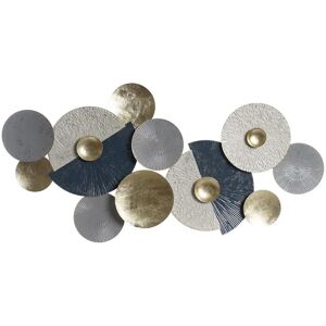 DKD Home Decor Vita Metall Circles Guld - Väggdekoration DKD Home Decor Vita Metall Circles Guld - Väggdekoration
