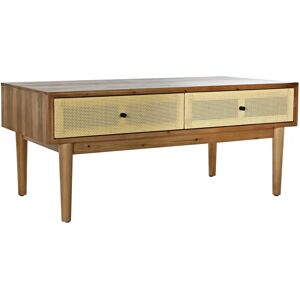 Fijalo MB193517 - Table de Centre en Rotin Marron - Publicité Fijalo MB193517 - Table de Centre en Rotin Marron - Publicité