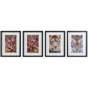 DKD HOME DECOR Selva - Set of 4 Wall Pictures DKD HOME DECOR Selva - Set of 4 Wall Pictures