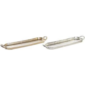 DKD Home Decor Champagne Zilveren Modern Tafelstuk - Tafelstuk DKD Home Decor Champagne Zilveren Modern Tafelstuk - Tafelstuk