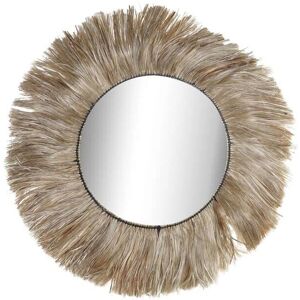 DKD Home Decor Natural Bali Circular Wall Mirror - Wall mirror DKD Home Decor Natural Bali Circular Wall Mirror - Wall mirror