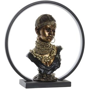 Fijalo Meti - Afrikansk kvinna resin ljusdekoration - 35,5cm Fijalo Meti - Afrikansk kvinna resin ljusdekoration - 35,5cm