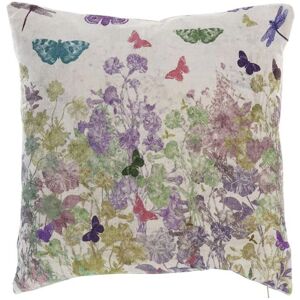 Cuscino DKD Home Decor Poliestere Cotone Multicolore Farfalle - Cuscini Cuscino DKD Home Decor Poliestere Cotone Multicolore Farfalle - Cuscini