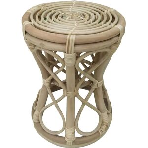 DKD Home Decor Natural Rattan Tropical Side Table - Side table DKD Home Decor Natural Rattan Tropical Side Table - Side table