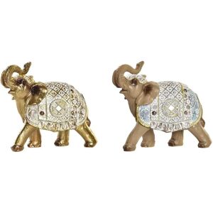 DKD Home Decor Elephant Resin Multicolor - Decorative Figurine DKD Home Decor Elephant Resin Multicolor - Decorative Figurine