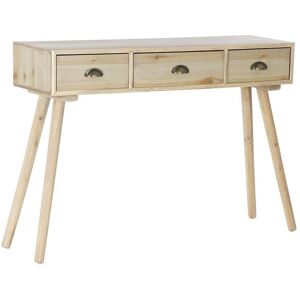 DKD Home Decor Console - Natuurhout, Lichtroze, Marineblauw DKD Home Decor Console - Natuurhout, Lichtroze, Marineblauw