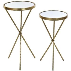 DKD Home Decor Golden Metal Oriental Small Tables - Tables DKD Home Decor Golden Metal Oriental Small Tables - Tables
