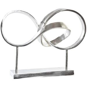 DKD Home Decor Silver Abstract Modern Decorative Figure - 42x18x33cm DKD Home Decor Silver Abstract Modern Decorative Figure - 42x18x33cm