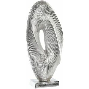 DKD Home Decor Silver Aluminium Abstract Figurine - Decorative Figure DKD Home Decor Silver Aluminium Abstract Figurine - Decorative Figure