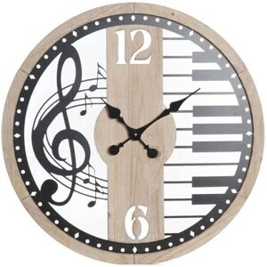 DKD Home Decor Wall Clock - Black MDF Iron - 60x4.5x60cm - Wall Clock DKD Home Decor Wall Clock - Black MDF Iron - 60x4.5x60cm - Wall Clock