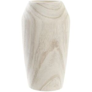 DKD Home Decor Brown Paolownia wood Natural Vase - Vase DKD Home Decor Brown Paolownia wood Natural Vase - Vase