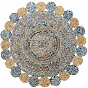 Dywan DKD Home Decor Niebieski Brązowy - Dywan Dywan DKD Home Decor Niebieski Brązowy - Dywan