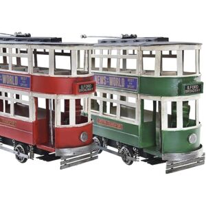 Zestaw Vintage pociąg DKD Home Decor - Metalowa figurka Zestaw Vintage pociąg DKD Home Decor - Metalowa figurka