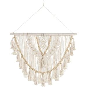 DKD Home Decor Natuurlijke Crème Katoen Rattan Hangdecoratie - Hangdecoratie DKD Home Decor Natuurlijke Crème Katoen Rattan Hangdecoratie - Hangdecoratie