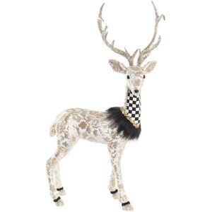 DKD Home Decor Black Golden Reindeer - Christmas Decoration DKD Home Decor Black Golden Reindeer - Christmas Decoration
