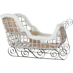 DKD Home Decor White LED Sledge - Christmas bauble DKD Home Decor White LED Sledge - Christmas bauble