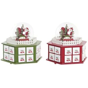 DKD Home Decor Wooden Advent Calendar - Christmas DKD Home Decor Wooden Advent Calendar - Christmas