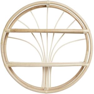 Półki ścienne DKD Home Decor - Rattan naturalny - 2 półki - 60x14x60 cm Półki ścienne DKD Home Decor - Rattan naturalny - 2 półki - 60x14x60 cm