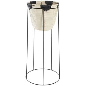 Fijalo Meti MC198871 - Black Metal Planter - Planter Fijalo Meti MC198871 - Black Metal Planter - Planter