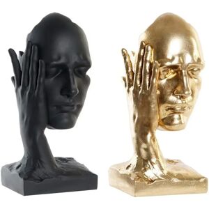 DKD Home Decor Face Resin Decorative Figure - 13.5x13.5x29.5 cm DKD Home Decor Face Resin Decorative Figure - 13.5x13.5x29.5 cm