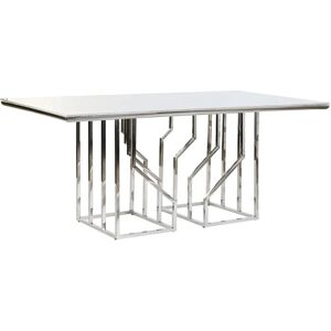Fijalo MB199639 - Moderner Esstisch in Silber - Esstisch Fijalo MB199639 - Moderner Esstisch in Silber - Esstisch