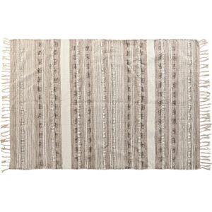 Fijalo Meti TX199846 - Cotton Carpet with Fringe Boho - Rectangular Fijalo Meti TX199846 - Cotton Carpet with Fringe Boho - Rectangular