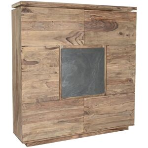Fijalo MB200192 - Armoire en bois - 5 portes, 5 étagères - 145x40x155 cm - Publicité Fijalo MB200192 - Armoire en bois - 5 portes, 5 étagères - 145x40x155 cm - Publicité