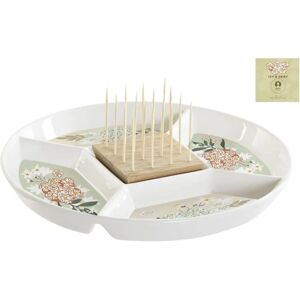 DKD Home Decor Grüner Snack-Tablett - Snackart DKD Home Decor Grüner Snack-Tablett - Snackart