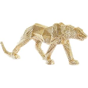 DKD Home Decor Guld Leopard Resin - Dekorativ Figur DKD Home Decor Guld Leopard Resin - Dekorativ Figur