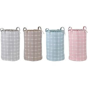 Boîte Décorative DKD Home Decor - 4 pcs, 35x35x55cm, Polyester, Caoutchouc EVA - Publicité Boîte Décorative DKD Home Decor - 4 pcs, 35x35x55cm, Polyester, Caoutchouc EVA - Publicité