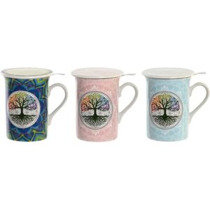 Taza DKD Home Decor con filtro - 280ml - Diseño árbol Taza DKD Home Decor con filtro - 280ml - Diseño árbol