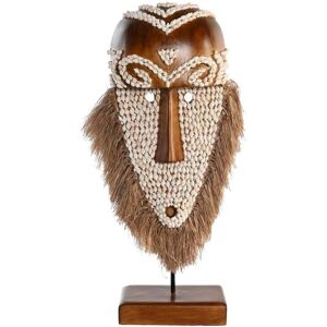 DKD Home Decor Natural Mask Fibre - Decorative Figure DKD Home Decor Natural Mask Fibre - Decorative Figure