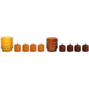 DKD Home Decor Stedelijk Kaarsen Set - Kaars Type DKD Home Decor Stedelijk Kaarsen Set - Kaars Type