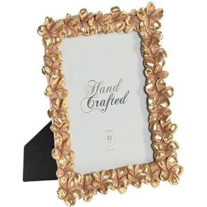 DKD Home Decor Golden Resin Flowers Tropical Photo Frame - Photo Frame DKD Home Decor Golden Resin Flowers Tropical Photo Frame - Photo Frame