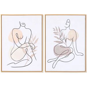 DKD Home Decor Abstract Scandinavian - Painting Set 50x3.5x70cm DKD Home Decor Abstract Scandinavian - Painting Set 50x3.5x70cm