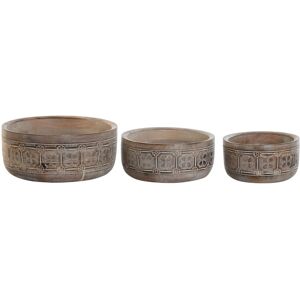 DKD Home Decor Weiß Mango Mann Centerpiece - Centerpiece DKD Home Decor Weiß Mango Mann Centerpiece - Centerpiece
