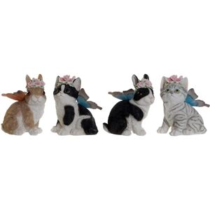 DKD Home Decor Animal Resin Decorative Figurine - 11x13x15 cm - Set of 4 DKD Home Decor Animal Resin Decorative Figurine - 11x13x15 cm - Set of 4