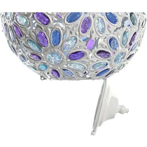 DKD Home Decor White Multicolour Flower Arab Ceiling Light DKD Home Decor White Multicolour Flower Arab Ceiling Light