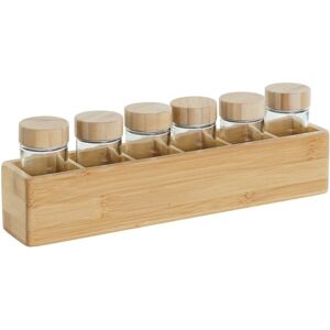 DKD Home Decor 32,5 x 6,5 x 6,5 cm - Kryddset - Kristall, Naturlig DKD Home Decor 32,5 x 6,5 x 6,5 cm - Kryddset - Kristall, Naturlig