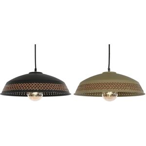 DKD Home Decor Brown Black Cream Metal 50 W Ceiling Light - Ceiling Light DKD Home Decor Brown Black Cream Metal 50 W Ceiling Light - Ceiling Light