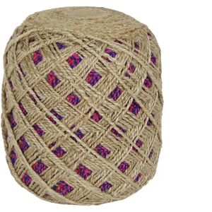 ESPIRIT Fußstütze Mehrfarbig Jute - Gelegenheitsmöbel ESPIRIT Fußstütze Mehrfarbig Jute - Gelegenheitsmöbel